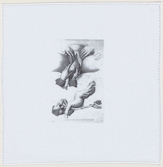 Artist: b'Lohse, Kate.' | Title: b'not titled' | Date: 2003 | Technique: b'screenprint, printed in black ink, from one screen'