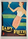 Artist: Burdett, Frank. | Title: Lady Ruth corset. | Date: c.1936 | Technique: lithograph, printed in colour, from multiple stones [or plates]