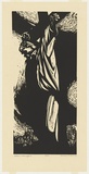 Artist: Counihan, Noel. | Title: Albert Namatjira. | Date: 1959 | Technique: linocut, printed in black ink, from one block