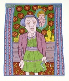 Artist: HANRAHAN, Barbara | Title: Reece | Date: 1982 | Technique: screenprint, printed in colour, from 13 stencils