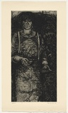 Artist: b'Kluge-Pott, Hertha.' | Title: b'Selfportrait.' | Date: 1984 | Technique: b'drypoint' | Copyright: b'\xc2\xa9 Hertha Kluge-Pott'