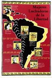 Artist: THE MULTICULTURAL WOMEN'S POSTER PROJECT | Title: Mujeres luchadoras de la libertad | Date: 1988 | Technique: screenprint, printed in colour, from multiple stencils