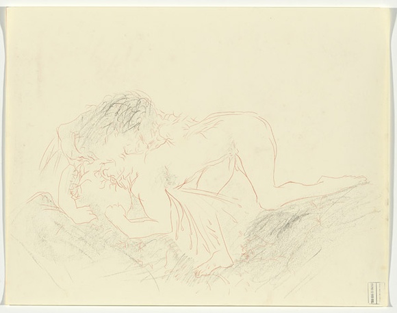 Artist: b'BOYD, Arthur' | Title: b'Two figures.' | Date: 1960-70 | Technique: b'transfer drawing' | Copyright: b'Reproduced with permission of Bundanon Trust' Artist: b'BOYD, Arthur' | Title: b'Two figures.' | Date: 1960-70 | Technique: b'transfer drawing' | Copyright: b'Reproduced with permission of Bundanon Trust'