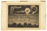 Artist: Laycock, Donald. | Title: Apocalypse | Date: c.1960 | Technique: etching and aquatint, printed in black ink, from one plate
