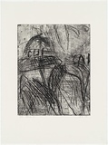 Artist: b'Tomescu, Aida.' | Title: b'Ithaca II' | Date: 1997 | Technique: b'etching, printed in black ink, from one plate' | Copyright: b'\xc2\xa9 Aida Tomescu. Licensed by VISCOPY, Australia.'