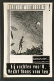 Artist: b'Bainbridge, John.' | Title: b'Ook Indie moet herrijzen!: Gaddank! Ze hebben ons niet vergeten.' | Date: (1944) | Technique: b'gelatin silver photograph'