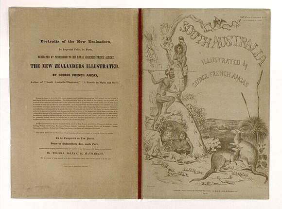 Artist: b'Angas, George French.' | Title: b'South Australia Illustrated, Part 10.' | Date: 1846-47 | Technique: b'lithograph, printed in colour, from multiple stones; varnish highlights by brush' Artist: b'Angas, George French.' | Title: b'South Australia Illustrated, Part 10.' | Date: 1846-47 | Technique: b'lithograph, printed in colour, from multiple stones; varnish highlights by brush'