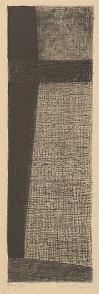Artist: Lincoln, Kevin. | Title: Night music 2 | Date: 2002, April | Technique: lithograph, printed in black ink, from one stone