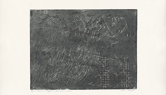 Artist: b'MEYER, Bill' | Title: b'Positive negative force and structure' | Date: 1981 | Technique: b'softground-etching and aquatint, printed in black ink, from one zinc plate' | Copyright: b'\xc2\xa9 Bill Meyer' Artist: b'MEYER, Bill' | Title: b'Positive negative force and structure' | Date: 1981 | Technique: b'softground-etching and aquatint, printed in black ink, from one zinc plate' | Copyright: b'\xc2\xa9 Bill Meyer'