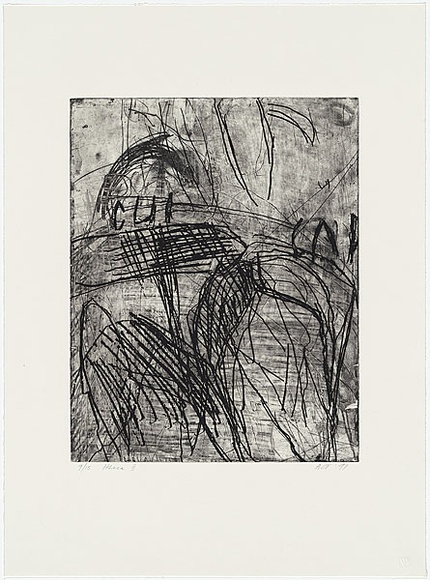 Artist: b'Tomescu, Aida.' | Title: b'Ithaca II' | Date: 1997 | Technique: b'etching, printed in black ink, from one plate' | Copyright: b'\xc2\xa9 Aida Tomescu. Licensed by VISCOPY, Australia.'