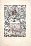 Artist: b'Annand, Douglas.' | Title: b'Program for Royal Visit Garden Party 1927.' | Date: 1927 | Technique: b'offset-lithograph, printed in colour, from mulitple plates' | Copyright: b'\xc2\xa9 A.M. Annand'