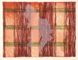 Artist: McPherson, Megan. | Title: Hong Kong Island check | Date: 1997 | Technique: tuche lithograph, printed in colour and translucent white, from four stones