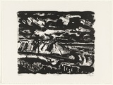 Artist: Boag, Yvonne. | Title: Salt Hill | Date: 1986 | Technique: lithograph, printed in black ink, from one stone | Copyright: © Yvonne Boag