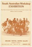 Artist: South Australian Workshop (SAW). | Title: South Australian Workshop exhibition. Adelaide Festival Centre Gallery, September 28 – November 11 [1979]. | Date: 1970s | Technique: screenprint