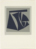 Artist: LEACH-JONES, Alun | Title: not titled [grey] | Date: 1978 | Technique: screenprint | Copyright: Courtesy of the artist