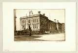 Artist: PLATT, Austin | Title: Sydney Grammar School | Date: 1934 | Technique: etching, printed in black ink, from one plate
