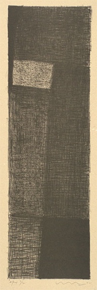 Artist: Lincoln, Kevin. | Title: Night music 3 | Date: 2002, April | Technique: lithograph, printed in black ink, from one stone