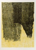 Artist: Buckley, Sue. | Title: Night falls into day. | Date: 1980 | Technique: woodcut, printed in colour, from multiple blocks | Copyright: This work appears on screen courtesy of Sue Buckley and her sister Jean Hanrahan