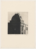 Artist: Dunlop, Brian. | Title: Big dome | Date: 1988, October | Technique: etching and aquatint, printed in black ink, from one plate