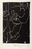 Artist: Lincoln, Kevin. | Title: not titled | Date: 1967 | Technique: woodcut, printed in black ink, from one block | Copyright: © Kevin Lincoln. Licensed by VISCOPY, Australia