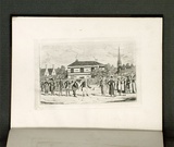 Artist: Coveny, Christopher. | Title: Mrs. Leo Hunter's Fete Champetre. | Date: 1882 | Technique: etching, printed in black ink, from one plate