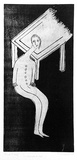 Artist: SHEARER, Mitzi | Title: Too desperate to care | Date: 1980 | Technique: etching and aquatint, printed in black ink, from one plate