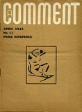 Artist: b'Crozier, Cecily.' | Title: b'A Comment - no.11,  April 1942' | Date: 1942