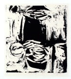 Artist: Raft, Emanuel. | Title: Personnage | Date: 1962 | Technique: screenprint, printed in black ink, from one stencil