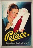 Artist: Burdett, Frank. | Title: Pelaco: It is indeed a lovely shirt sir!. | Date: c.1948 | Technique: lithograph, printed in colour, from multiple stones [or plates]