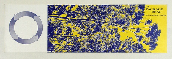 Artist: b'LITTLE, Colin' | Title: b'A Package Deal - Assembly Book' | Technique: b'screenprint, printed in colour, from multiple stencils' Artist: b'LITTLE, Colin' | Title: b'A Package Deal - Assembly Book' | Technique: b'screenprint, printed in colour, from multiple stencils'