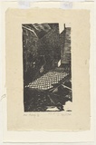 Artist: O'Connor, Vic. | Title: Winterset | Date: c.1936 | Technique: linocut, printed in black ink, from one block | Copyright: Reproduced with permission of the artist.