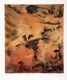 Artist: b'King, Grahame.' | Title: b'Noulangi I' | Date: 1984 | Technique: b'lithograph, printed in colour, from three stones [or plates]'