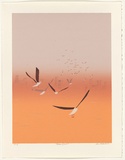 Artist: b'Harbeck, Ron.' | Title: b'Golden dawn.' | Date: 1987 | Technique: b'screenprint, printed in colour, from six stencils'