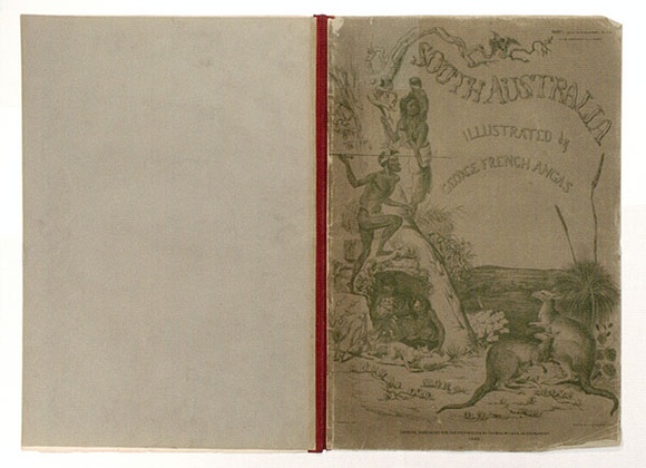 Artist: b'Angas, George French.' | Title: b'South Australia Illustrated, Part 1.' | Date: 1846-47 | Technique: b'lithograph, printed in colour, from multiple stones; varnish highlights by brush'