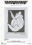 Artist: PRINT COUNCIL OF AUSTRALIA | Title: Periodical | Imprint. Melbourne: Print Council of Australia, vol. 16, no. 4,  1981 | Date: 1981