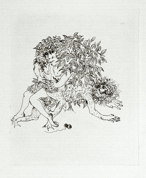 Artist: b'BOYD, Arthur' | Title: b'Story of a ruined man.' | Date: c.1970 | Technique: b'etching, printed in black ink, from one plate' | Copyright: b'Reproduced with permission of Bundanon Trust' Artist: b'BOYD, Arthur' | Title: b'Story of a ruined man.' | Date: c.1970 | Technique: b'etching, printed in black ink, from one plate' | Copyright: b'Reproduced with permission of Bundanon Trust'