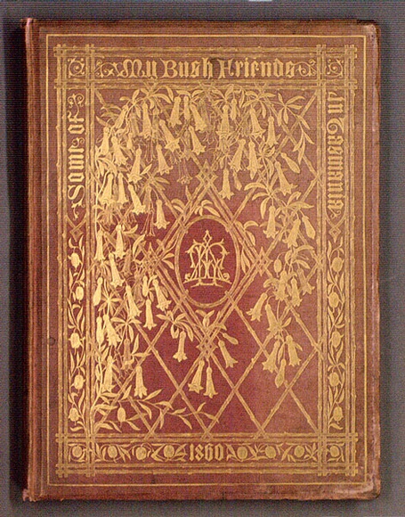 Artist: b'Meredith, Louisa Anne.' | Title: b'Some of my bush friends in Tasmania.' | Date: 1860 | Technique: b'lithographs, printed in colour, from multiple stones; letterpress text' Artist: b'Meredith, Louisa Anne.' | Title: b'Some of my bush friends in Tasmania.' | Date: 1860 | Technique: b'lithographs, printed in colour, from multiple stones; letterpress text'