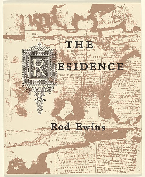 Artist: b'EWINS, Rod' | Title: b'The Residence..' | Date: 1983 | Technique: b'screenprint'