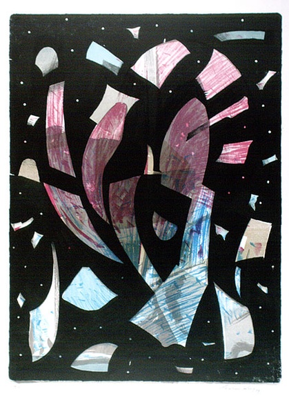 Artist: b'King, Grahame.' | Title: b'Jazz II' | Date: 1989 | Technique: b'lithograph, printed in colour, from five stones [or plates]'