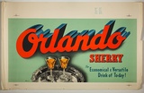 Artist: Burdett, Frank. | Title: Orlando sherry. | Date: 1947-49 | Technique: lithograph, printed in colour, from multiple stones [or plates]