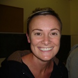 Artist: b'Butler, Roger' | Title: b'Portrait of Belinda Fox, Australian printmaker, Australian Print Symposium, Canberra, 2007' | Date: 2007