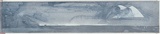 Artist: b'SCHMEISSER, Jorg' | Title: b'My first little book from the voyage to the ice on the Aurora Australis.' | Date: 1999 | Technique: b'engraving, printed in blue ink, from multiple polycarbonate sheets;  watercolour, gouache and pencil' | Copyright: b'\xc2\xa9 J\xc3\xb6rg Schmeisser'