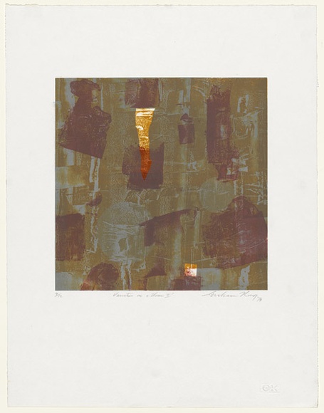 Artist: b'King, Grahame.' | Title: b'Variation on a theme II' | Date: 1974 | Technique: b'lithograph, printed in colour, from stones [or plates]'