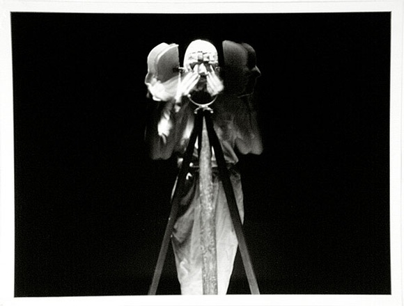 Artist: b'Cripps, Peter.' | Title: b'(Photograph from performance City Life).' | Date: (1981) | Technique: b'gelatin silver print' Artist: b'Cripps, Peter.' | Title: b'(Photograph from performance City Life).' | Date: (1981) | Technique: b'gelatin silver print'
