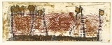 Artist: Pieper, Brian. | Title: How do you mend/ Gap that opened | Date: 1989-1990 | Technique: etching, printed in five colours, from five plates | Copyright: © Brian Pieper