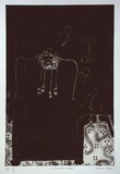 Artist: Hattam, Katherine. | Title: In my fathers house I | Date: 1997, September | Technique: etching, printed in black ink, from one plate