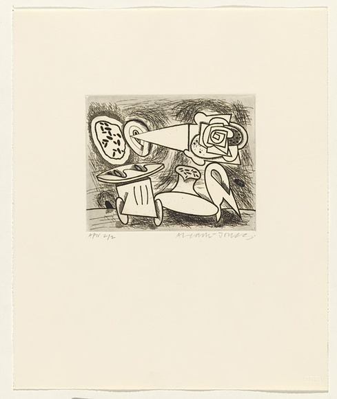 Artist: b'LEACH-JONES, Alun' | Title: b'The Welsh suite (#7)' | Date: October 1991 | Technique: b'etching, printed in black ink, from one plate' | Copyright: b'Courtesy of the artist' Artist: b'LEACH-JONES, Alun' | Title: b'The Welsh suite (#7)' | Date: October 1991 | Technique: b'etching, printed in black ink, from one plate' | Copyright: b'Courtesy of the artist'