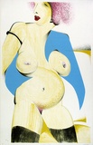Artist: Powditch, Peter. | Title: A natural woman II | Date: 1969 | Technique: lithograph, printed in black ink, from one plate