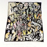 Artist: b'Shearer, Mitzi.' | Title: b'The forest came alive' | Date: 1984-88 | Technique: b'etching, printed in black ink, from one  plate, hand-coloured'