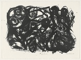 Artist: b'Henigan, Patrick.' | Title: b'The good samaritan' | Date: 1987 | Technique: b'lithograph, printed in black ink, from one stone'